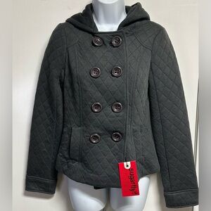 Sugarfly Quilted Knit Jacket NWT